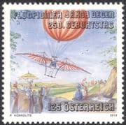 Austria 2010 Jakob Degen/ Ornithopter/ Balloon/ Aircraft/ Aviation/ Flight 1v (at1104)