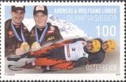 Austria 2010 Luge/ Medal Winners/ Winter Olympic Games/ Olympics/ Sports 1v (at1241)