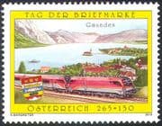 Austria 2010 Stamp Day/ Gmunden/ Railjet/ Trains/ Locomotive/ Rail/ Railways/ Transport 1v (n42180)