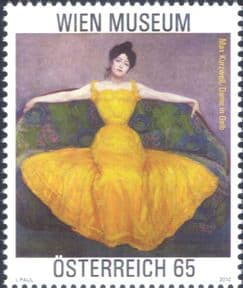 Austria 2010  Vienna Museum/ Max Kurzweil/ Artists/ Art/ Painting/ Woman  1v  (at1046y)