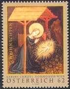 Austria 2011 Christmas/ Greetings/ Nativity/ Art/ Stable/ Cattle/ Religion 1v (n42293)