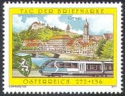Austria 2011 Graz/ Stamp Day/ Castle/ Trains/ Electric/ Locomotive/ Rail/ Transport 1v (n42178)