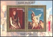 Austria 2011 Hans Makart/ Artists/ Paintings Art/ Nudes/ Naked/ People 2v m/s (n42262)