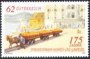 Austria 2011 Horse-drawn Railway/ Horses/ Trains/ Rail/ Railways/ Transport/ Animals 1v (n42196)