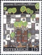 Austria 2011 Museum/ Art House/ Heritage/ Buildings/ Abstract/ Painting 1v (at1335)