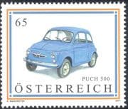 Austria 2011 Puch 500/ Cars/ Motors/ Motoring/ Transport/ Engineering 1v (at1021)