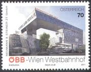 Austria 2011 Vienna West Railway Station/ Buildings/ Architecture/ Design/ Transport 1v n42233