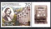 Austria 2012 Carl Ritter von Ghega/ Trains/ Rail/ Railways/ Bridges/ Architecture/ Transport 1v (n38986)