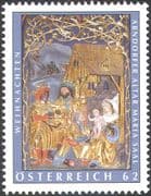 Austria 2012 Christmas/ Greetings/ Nativity/ Art/ Stable/ Magi/ Altar Figures 1v (n42522)