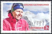 Austria 2012 Gerlinde Kaltenbrunner/ Mountaineering/ Mountain Climbing/ Sports 1v (n42291)