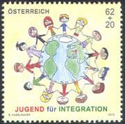 Austria 2012 Youth for Integration/ Children's Art/ Paintings/ Animation 1v (n42260)