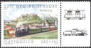 Austria 2013 Stamp Day/ Trains/ Railways/ Rail/ Steam Engine/ Locomotive/ Transport/ Castle/ Buildings 1v (at1095)