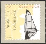 Austria 2015 Lake Neusiedl/ Tourism/ Windsurfing/ Sports/ Sailing/ Sail 1v (at1105)