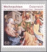 Austria 2016 Christmas/ Greetings/ Nativity/ Kings/ Magi/ Wise Men/ Painting/ Art/ Artists 1v s/a (at1226)