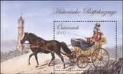 Austria 2017 Historical Postal Transport/ Horse/ Carriage/ Postman 1v m/s (at1291)