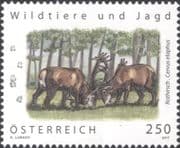 Austria 2017 Red Deer/ Animals/ Nature/ Hunting/ Wildlife/ Conservation 1v (at1292)