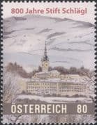 Austria 2018 Schlagl Abbey/ Church/ Architecture/ Clock Tower/ History/ Heritage 1v (at1225a)