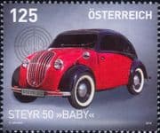 Austria 2018 Steyr Puch 50 "Baby" Car/ Motors/ Motoring/ Cars/ Transport 1v (at1297)