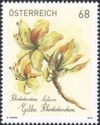 Austria 2018 Yellow Rhododendron/ Plants/ Flowers/ Nature 1v (at1298)