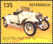 Austria 2019 Austro Fiat Type 1C/ Vintage Cars/ Motors/ Motoring/ Transport 1v (at1320)