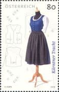 Austria 2019 Clothes/ Costume/ Dress/ Fashion/ Art/ Drawing/ Design 1v (at1335a)