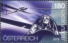 Austria 2019  Gliding/Glider/Sports/ Flying/ Planes/ Transport/ Aviation  1v  (at1287a)