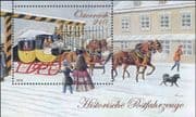 Austria 2019 Historical Postal Transport/ Horses/ Carriage/ Postman/ Coach/ Sleigh 1v m/s (at1316)