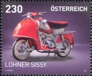 Austria 2019 Lohner Sissy/ Motorcycles/ Motor Bikes/ Transport/ Design 1v (at1318)