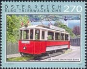 Austria 2019 Trams/ Tramway/ Rail/ Railways/ Trains/ Electric/ Transport 1v (at1322)