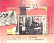 Austria 2019 Women's Votes/ Voting Rights/ Suffrage/ Politics/ People/ Newspaper 1v m/s (at1171a)