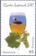 Austria 2020 Wine/ Grapes/ Alcohol/ Drink/ Storks/ Birds/ Nature/ Business 1v (at1289a)