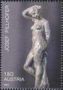 Austria 2021 Nude/ Josef Pillhofer/ Sculptor/ Sculpture/ Modern Art/ Naked 1v (at1297a)