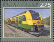 Austria 2022 Trains/ Electric Locomotive/ Railways/ Rail/ Transport 1v (at1283a)