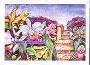 Azerbaijan 1995 "Singapore '95" Exhibition/ Orchids/ Flowers/ Nature/ StampEx 1v m/s (b2352)