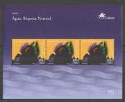 Azores 2001 Europa / Water / Art / Painting / Plants m / s n27151