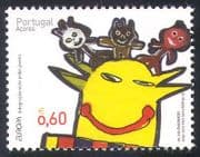 Azores 2006 Europa / Integration / Children's Art / Paintings / Animation 1v (n40458)