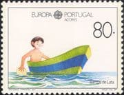 Azores (Portugal) 1989 Europa/ Children's Games/ Boat/ Toys/ Sailing/ Boating 1v (n21604)
