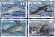 Bahamas 2016 Dolphins/ Animals/ Marine Research/ Nature/ Wildlife 4v set (b9092v)
