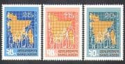 Bangladesh 1974 Population/ Census/ Graph/ Chart/ Map/ Family 3v set (n37891)