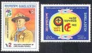 Bangladesh 1982 Scouts / Scouting / Baden-Powell / People 2v set (n29860)