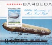 Barbuda 1983 Aviation/ Flight/ Zeppelin/ Aircraft/ Balloon imperforate m/s (s996a)