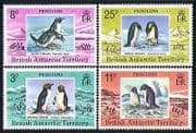 BAT 1979 Penguins / Antarctic / Nature / Birds 4v set n29332