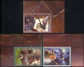 Belarus 2006 Bats/ Wildlife/ Animals/ Nature/ Conservation 3v set (n16281a)