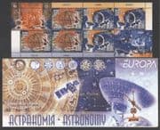 Belarus 2009 Europa/ Astronomy/ Space/ Radio Dish Aerial/ Satellite 6v m/s bklt (n44566)