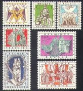 Belgium 1957 TB / Medical / Welfare Fund / Health / Clowns / Jesters / Carnivals 7v (n38196)