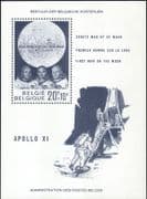 Belgium 1969 Apollo 11/ Space/ Moon Landing/ Rocket/ Astronauts 1v m/s (n24028a)