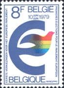 Belgium 1979 European Assembly Elections/ "E" Emblem/ Bird/ Politics 1v (n46800)