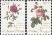 Belgium 1988 Roses/ Flowers/ Plants/ Art/ Artist/ Philatelic Fund 2v set (n46455)