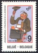 Belgium 1989 Nibbs/ Postman/ Cartoons/ Animation/ Letters/ Parcels 1v (n31894)