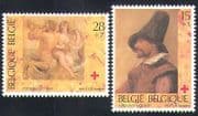Belgium 1993 Red Cross Fund / Health / Art / Paintings / Rubens / Brouwer 2v set (n34236)